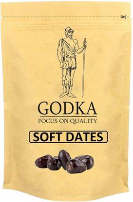 Godka Soft Brown Dates with seed(A Grade Quality) Dates