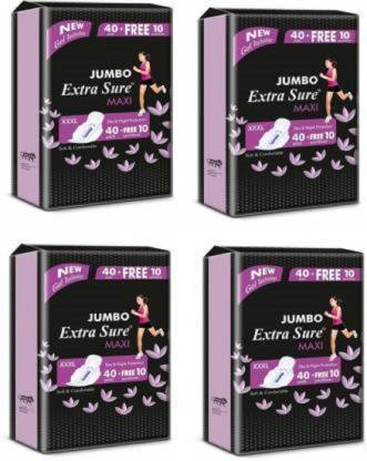 Extra Sure Sanitary Pad 160+40 Pantiliner Sanitary Pad