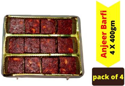 Gupta Brothers Anjeer Dry Fruit Barfi Box