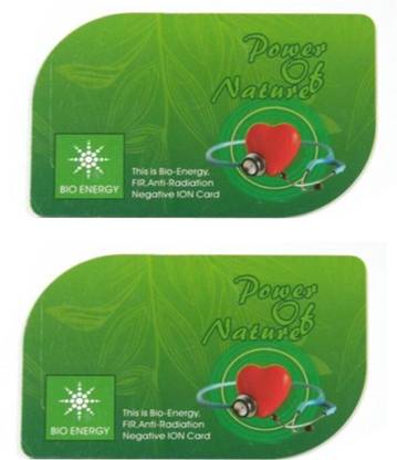 KEVA Bio Energy Card | Consists of FIR (Far Infrared Ray), which helps to heal and balance the energy level of body. Anti-Radiation Chip