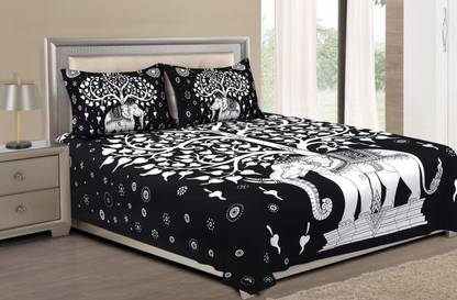 XLX Cotton King Flat 144 TC Animal Bedsheet