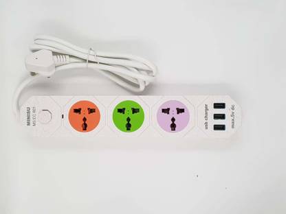 minisu MS:EC 801 MINISU MS:EC 801 Three Pin Plug