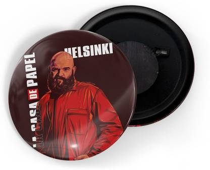 dhcrafts Series Money Heist Helsinki La Casa De Papel D13 Pack of 1 Fridge Magnet Pack of 1