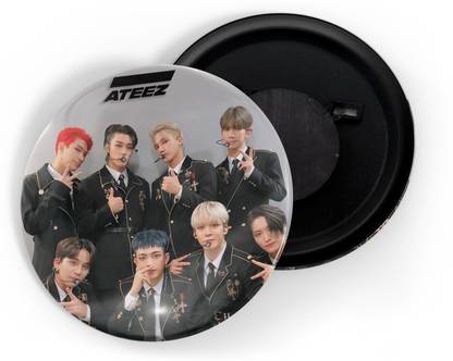 dhcrafts K-pop ATEEZ D4 Pack of 1 Fridge Magnet Pack of 1