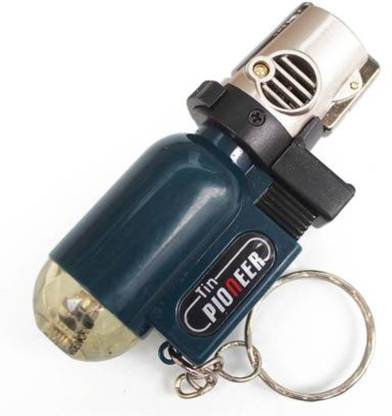 The Craft Store Refillable Cylindrical Shaped Windproof Jet Flame Lighter with Fixed Fire Switch Refillable Cylindrical Shaped Windproof Jet Flame Lighter with Fixed Fire Switch Pocket Lighter