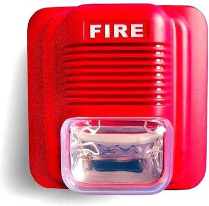 SAFEWORLDSYSTEM Conventional Hooter Cum Strobe (Flasher) Fire Alarm