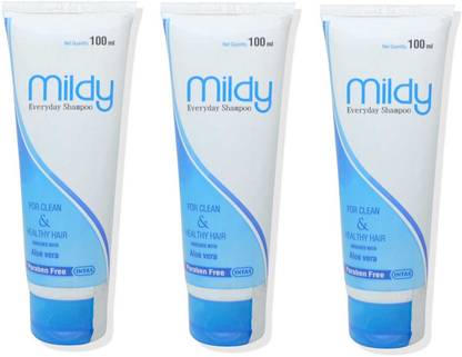 Mildy Everyday Shampoo For Clean & Helthy Hair (Pack Of 3)