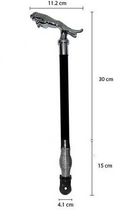 graceride JAGUAR ANTENNA 12 INCH Whip Vehicle Antenna