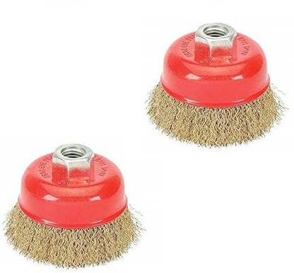 M MOD CON Wire Wheel Cup Brush Set for Angle Grinder to Remove Rust, Paint Wheel Brush