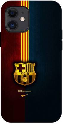 FULLYIDEA Back Cover for Apple iPhone 12, fc barcelona football
