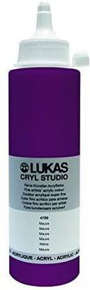 Lukas Cryl Studio Artists Paint High Pigment Concentration Paint-250 Ml Bottle-Mauve
