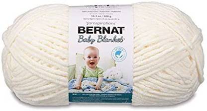 Spinrite Bernat Baby Blanket Big Ball Vanilla