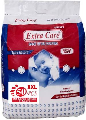 Extra Care EXTRA ABSORB PANT STYLE DIAPERS XXL 50PCS - XXL