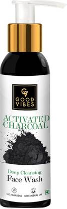 GOOD VIBES Deep Cleansing  - Activated Charcoal Face Wash
