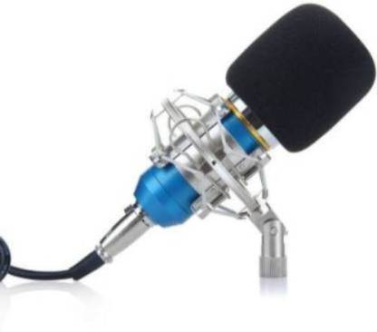 GUGGU SWV_600B BM 800 Mic Sound Studio Recording Dynamic Professional Condenser Microphone Set || Studio Mic for Singing || BM800 Studio Mic for Mobile (Requires phantom power connection) Condenser Microphone Compatiable with all smart phones ||Handheld Condenser Mic for voice recording Microphone
