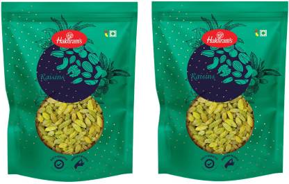 Haldiram's Raisins Long Green Pack of 2 Raisins