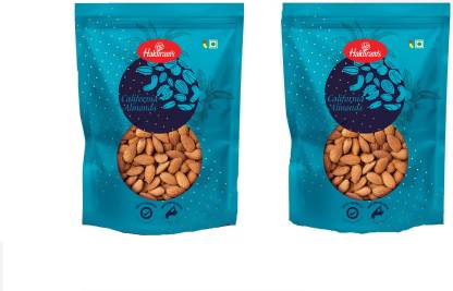 Haldiram's Almonds Pack of 2 Pouch X 400 g Almonds