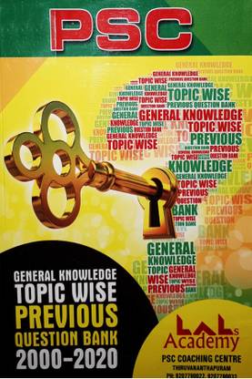 Psc Question Bank- Topic Wise