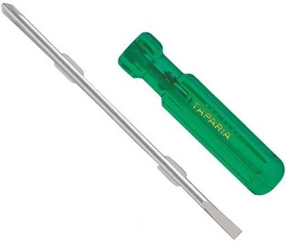 TAPARIA 904 2 in 1 plus minus screwdriver 100 mm length Standard Screwdriver Set (Pack of 5) 904 Screwdriver Bit Set