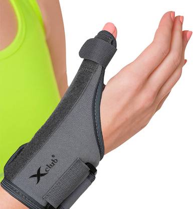Xclub Thumb Spica Splint Reversible Thumb Stabilizer for Pain Splints