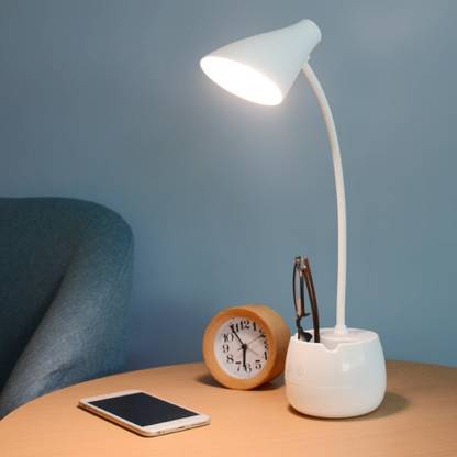 FIRSTLIKE Rechargeable LED Touch On/Off Switch Desk Table Lamp Study Lamp