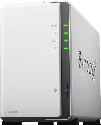 Synology DiskStation DS220j 0 TB External Hard Disk Drive (HDD)