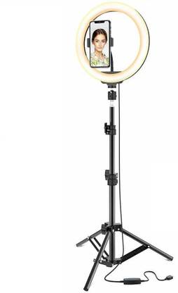 Wrapo 26"/10 inch Selfi Ring Light with Tripod Stand Ring Flash