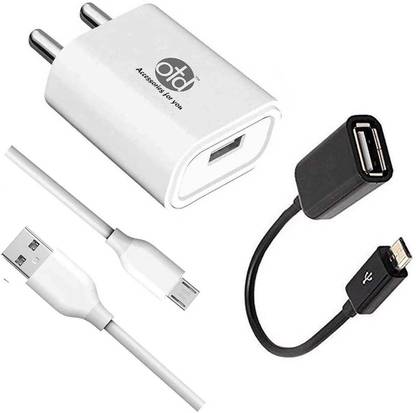 OTD Wall Charger Accessory Combo for Gionee F9, Gionee F9 Plus, Gionee GPad G3, Gionee GPad G5