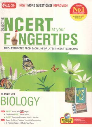 Objective Ncert At Your Fingertips Class Xi+xii Biology