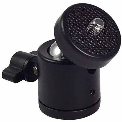 GINNI 1/4" Screw Tripod Ball Head Bracket Holder Mount Ballhead for DSLR Camera Tripod Ball Head
