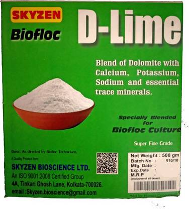 skyzen Skyzen Biofloc Pure Dolomite Lime.. Undergravel Aquarium Filter