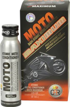 XADO Atomic Metal Conditioner Moto MAXIMUM with REVITALIZANT,( 90 ml can,) Combo