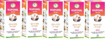 Ind swift Kufchil Syrup - Cough Syrup - Baby Care Syrup - Cough Relief Product 100 Ml ( Pack Of 5)