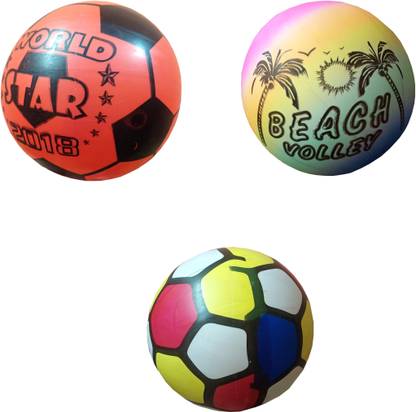 AutoVHPR Pack of 3 Very Light Weight Rubber Handballs for Small Kids StyleCOD21 Handball