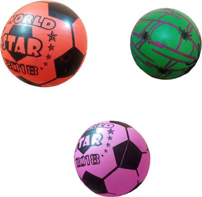 AutoVHPR Pack of 3 Very Light Weight Rubber Handballs for Small Kids StyleCOD95 Handball