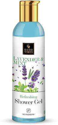 GOOD VIBES Refreshing Shower Gel - Lavender & Mint