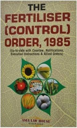 Fertiliser Control Order, 1985