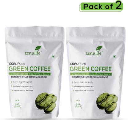 zenulife Green Coffee Beans for Weight Loss Natural & Pure Coffee Beans