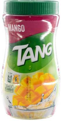 TANG Mango Flavor Instant Drink Mix Glass Jar
