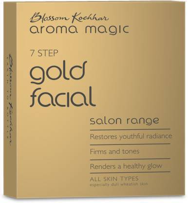 Aroma Magic Gold Facial Kit -Single Use (7 x 6.43 g)