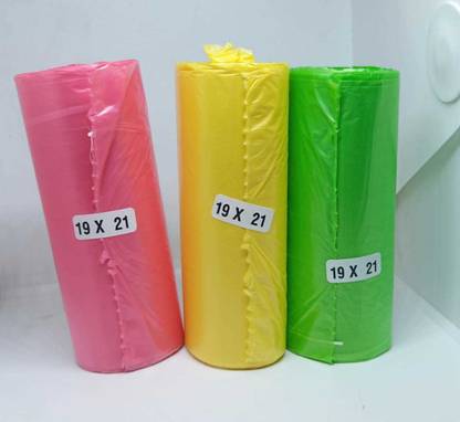 BRUZZLINE Garbage mix Medium 12 L Garbage Bag  Pack Of 120