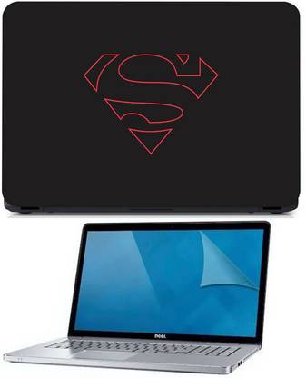 LIKEIT Laptop Printed stickers & Skin 2 in 1 Laptop Skin Pack with Screen Guard __Code Q714 Combo Set