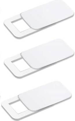 Wowdeal Webcam Cover Shutter Plastic Camera Covers For Tablets IPhone PC Laptops Mobile Phone Lens Privacy Sticker White Android Tablet Flash Cover (3 pieces) Mobiles/PC/Tab/Laptop Flash Cover