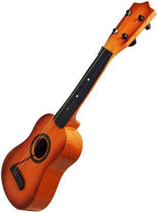 mayank & company 4 String Wooden Finish Big Size Classical Acoustic Musical Guitar with Adjustable Tuning Knobs (color may very)