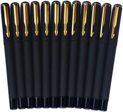 Definite Luoshi 1.0mm Blue Gel Pens for smooth writing and Premium looking Matte Body Gel Pen
