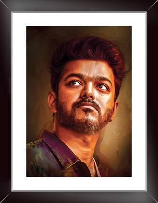 Vijay Photo Frame For Office And Room (Size 13.5 X 10.5 Inch, Box) Multicolor Paper Print
