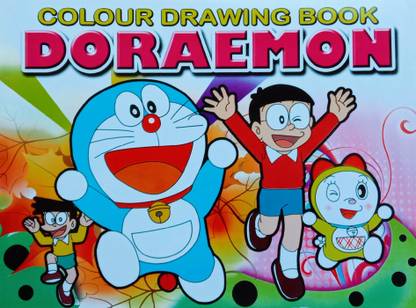 Colour Drawing Book Doraemon