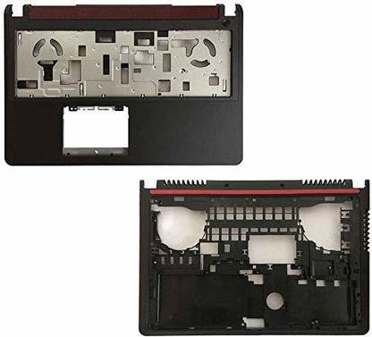 Laptopamy Dell Inspiron 15P 7000 7557 7559 5577 5576 P57F T9X28 0T9X28 (Bottom Base Cover Case+Palmrest with Logic Card Upper Cover Case No Touch) NO Touchpad