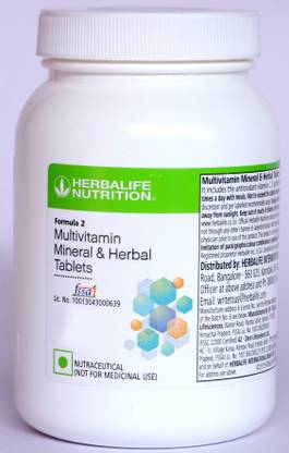HERBALIFE Formula 2 Multivitamin Minerals & Herbal Tablet