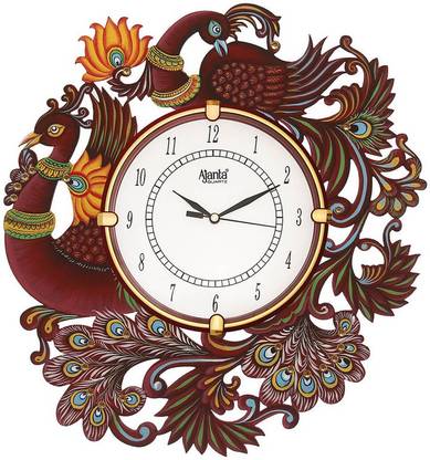 AJANTA Analog 35.56 cm X 33 cm Wall Clock